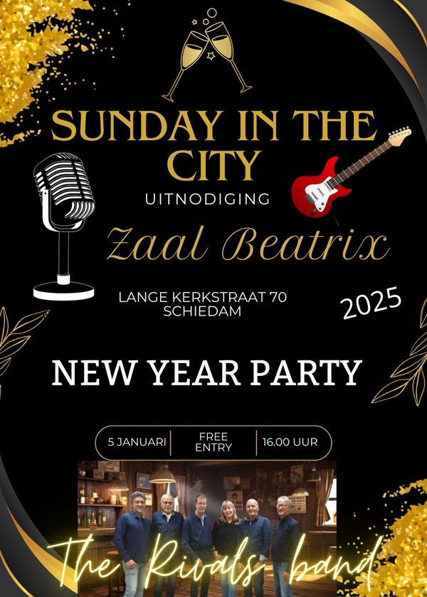 241230 Sunday in the City Zaal Beatrix Poster